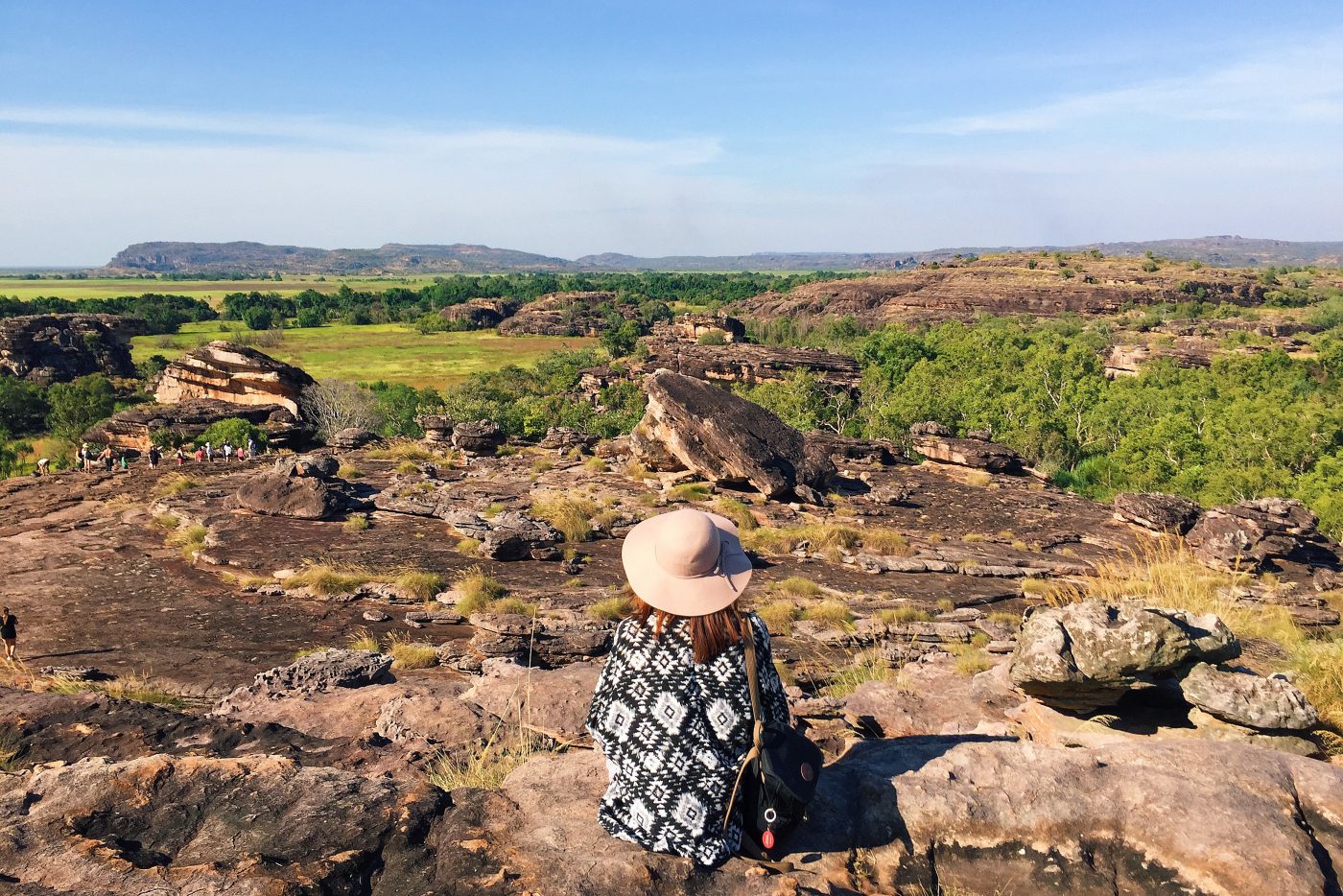 At Ubirr Art Site in Kakadu National Park, May 2015