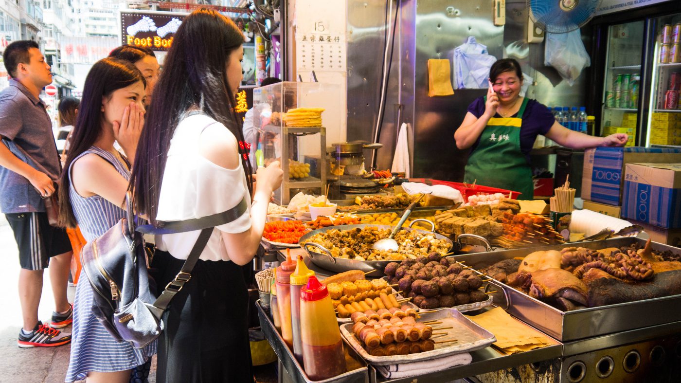 Street Food in Hong Kong