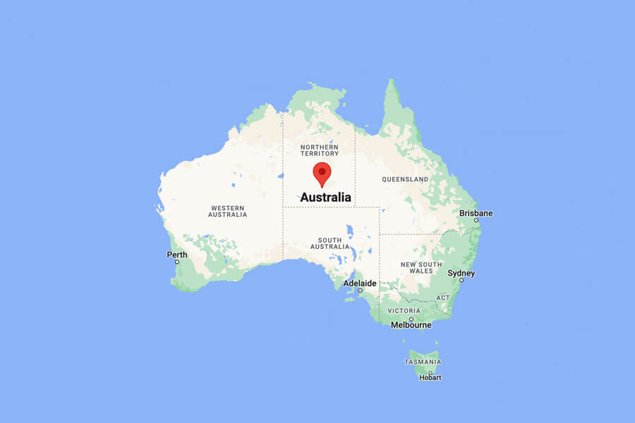 Where Alice Springs is