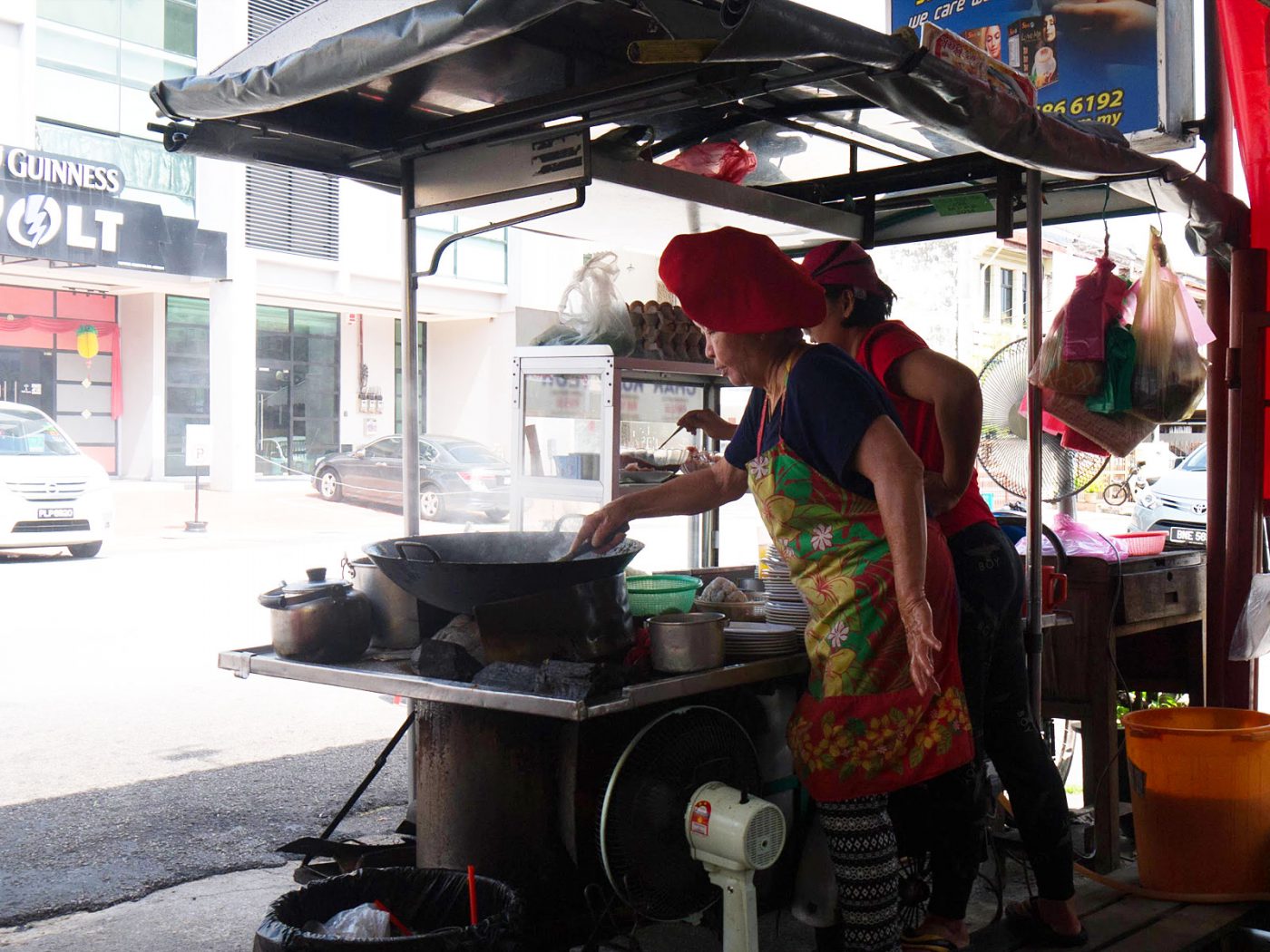Red Hat Auntie at Lorong Selamat
