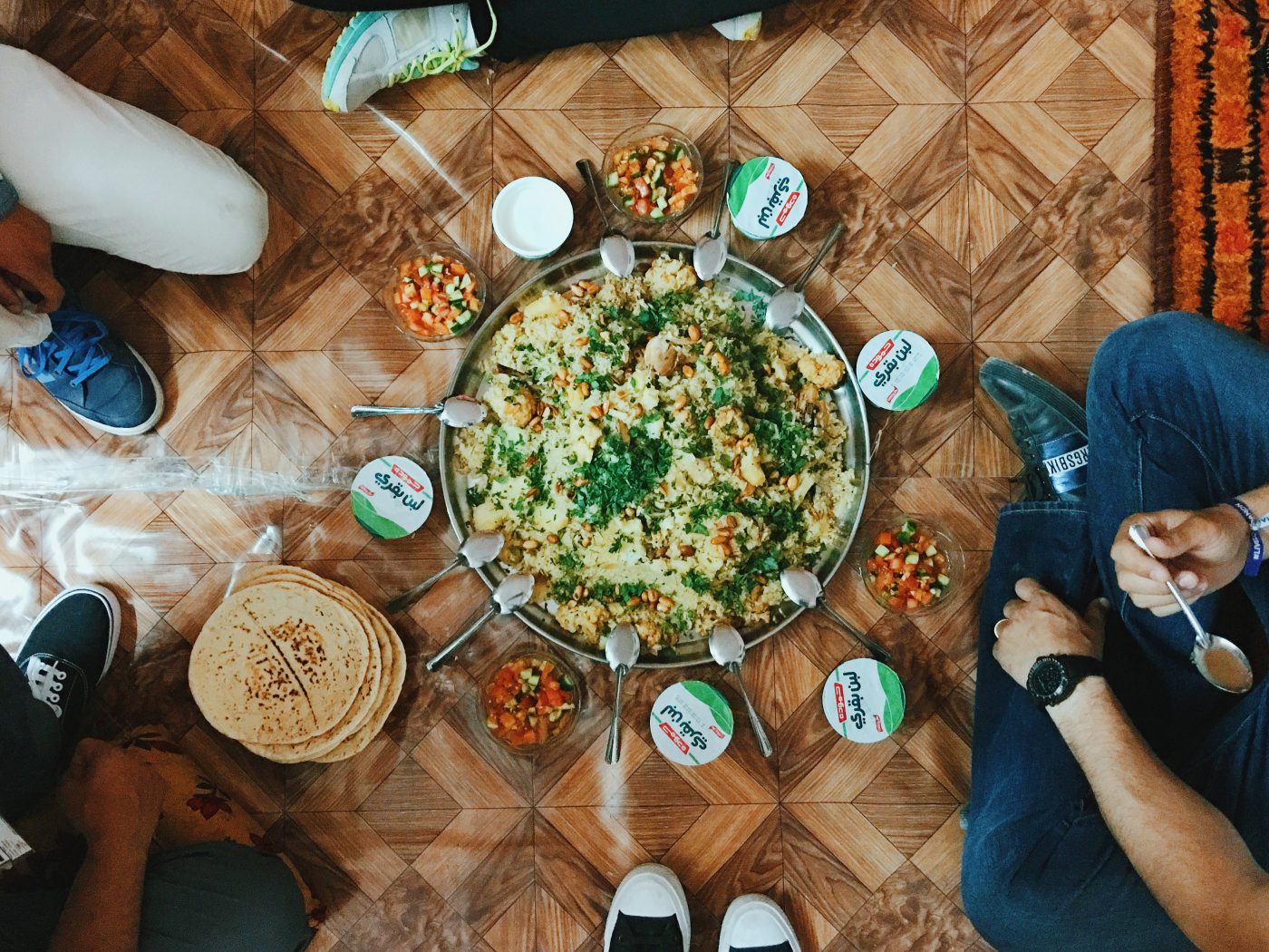 Jordanian Food: Maqluba, literally translated as "upside down" in Arabic