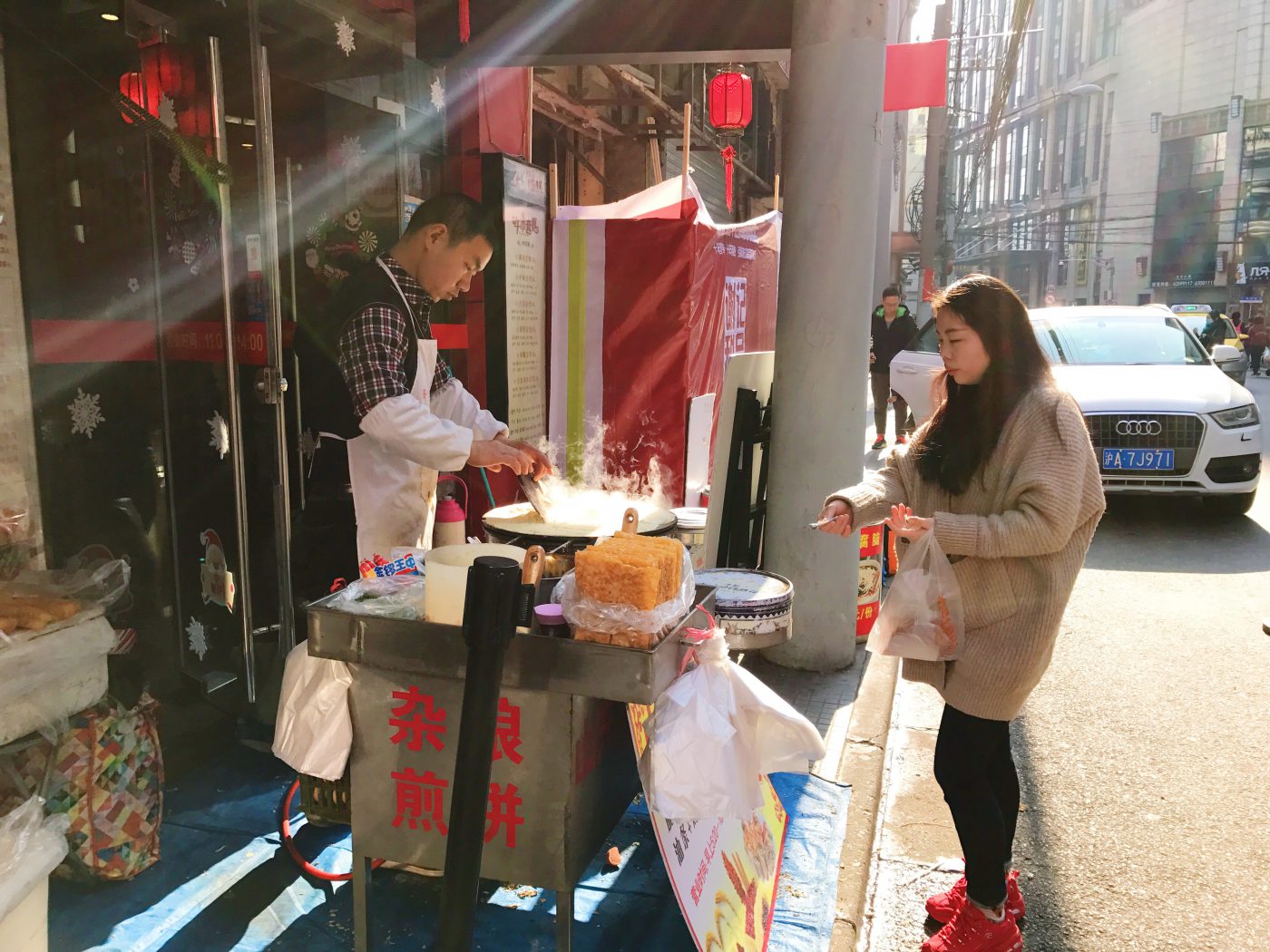 Jianbing stall