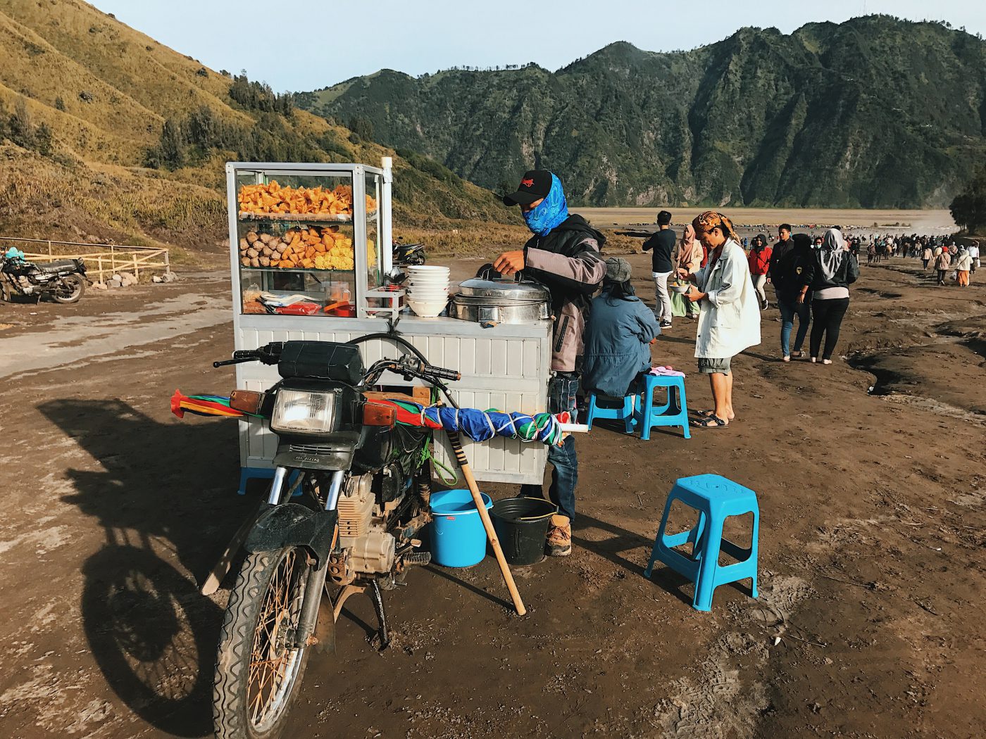 Bakso at Mount Bromo