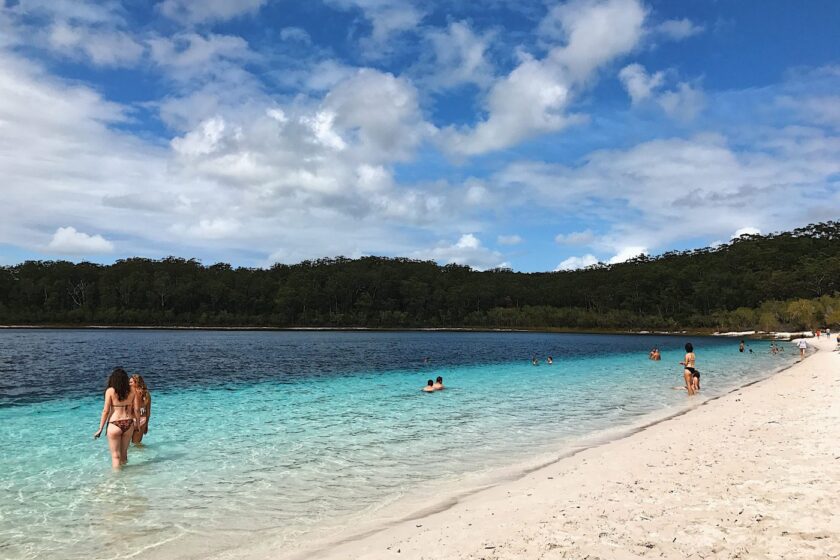 Lake McKenzie - can you believe this is all fresh water?
