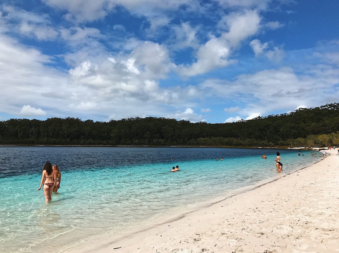 Lake McKenzie - can you believe this is all fresh water?