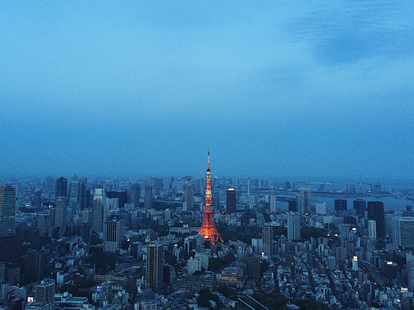 Tokyo Itinerary - Tokyo Tower from the Sky Deck