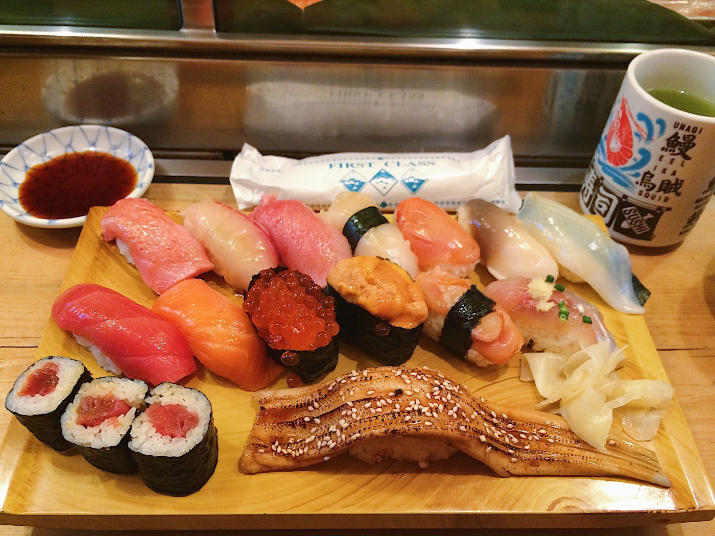 Tokyo Itinerary - 16-piece sushi for breakfast? Why not!