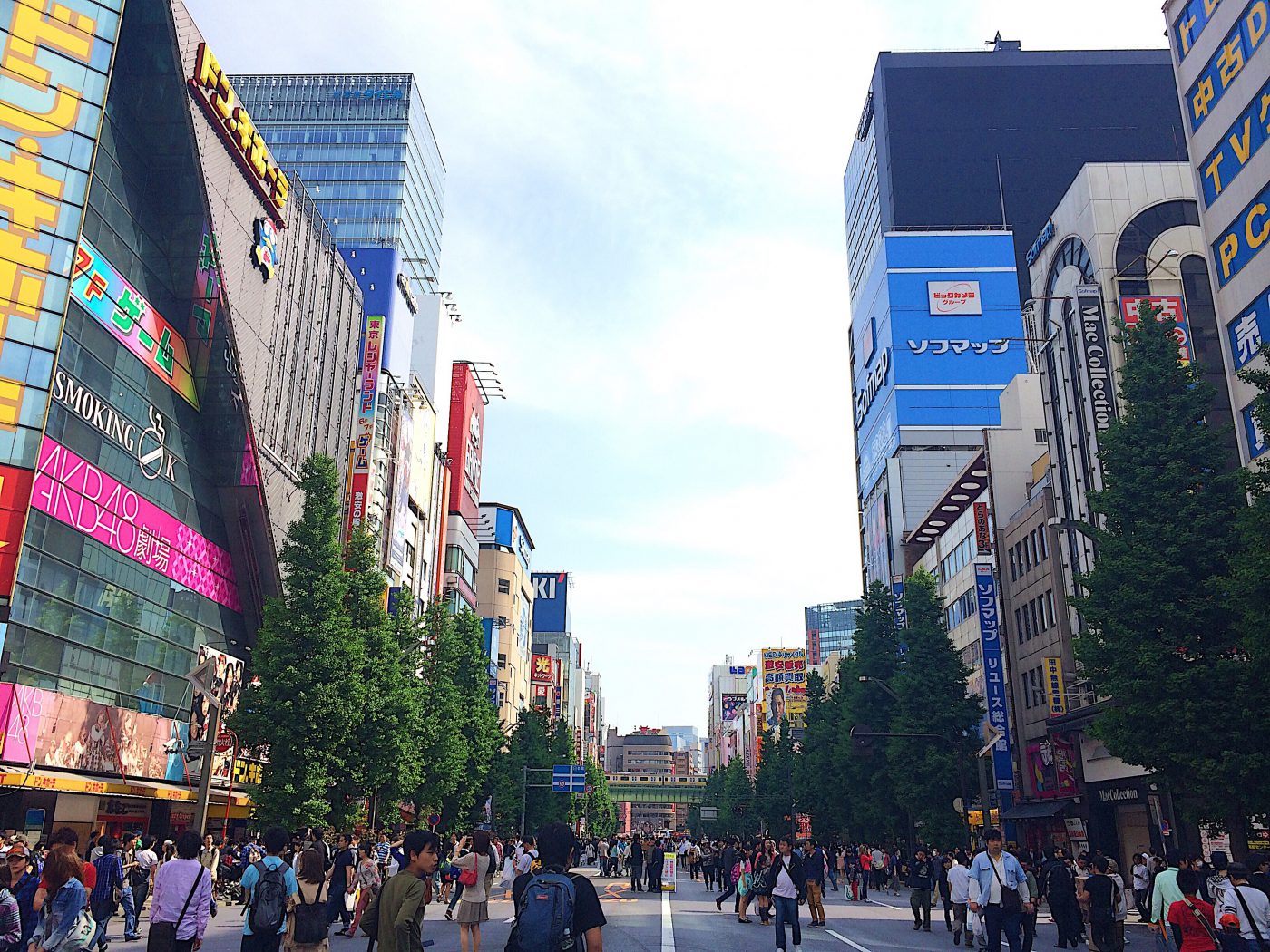 Tokyo Itinerary - Akihabara on a Sunday car-free day