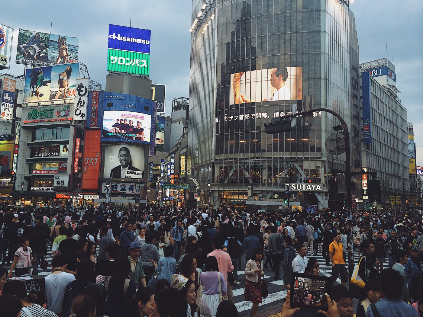 Tokyo Itinerary - The famous Shibuya Scramble Crossing