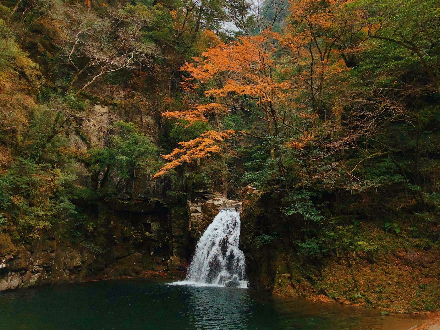 One of the waterfalls at Akame 48