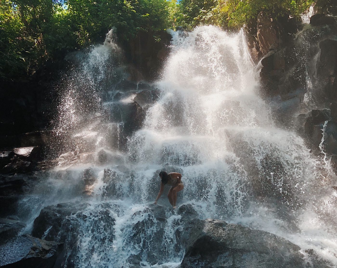 Kanto Lampo Waterfall near Ubud in Bali