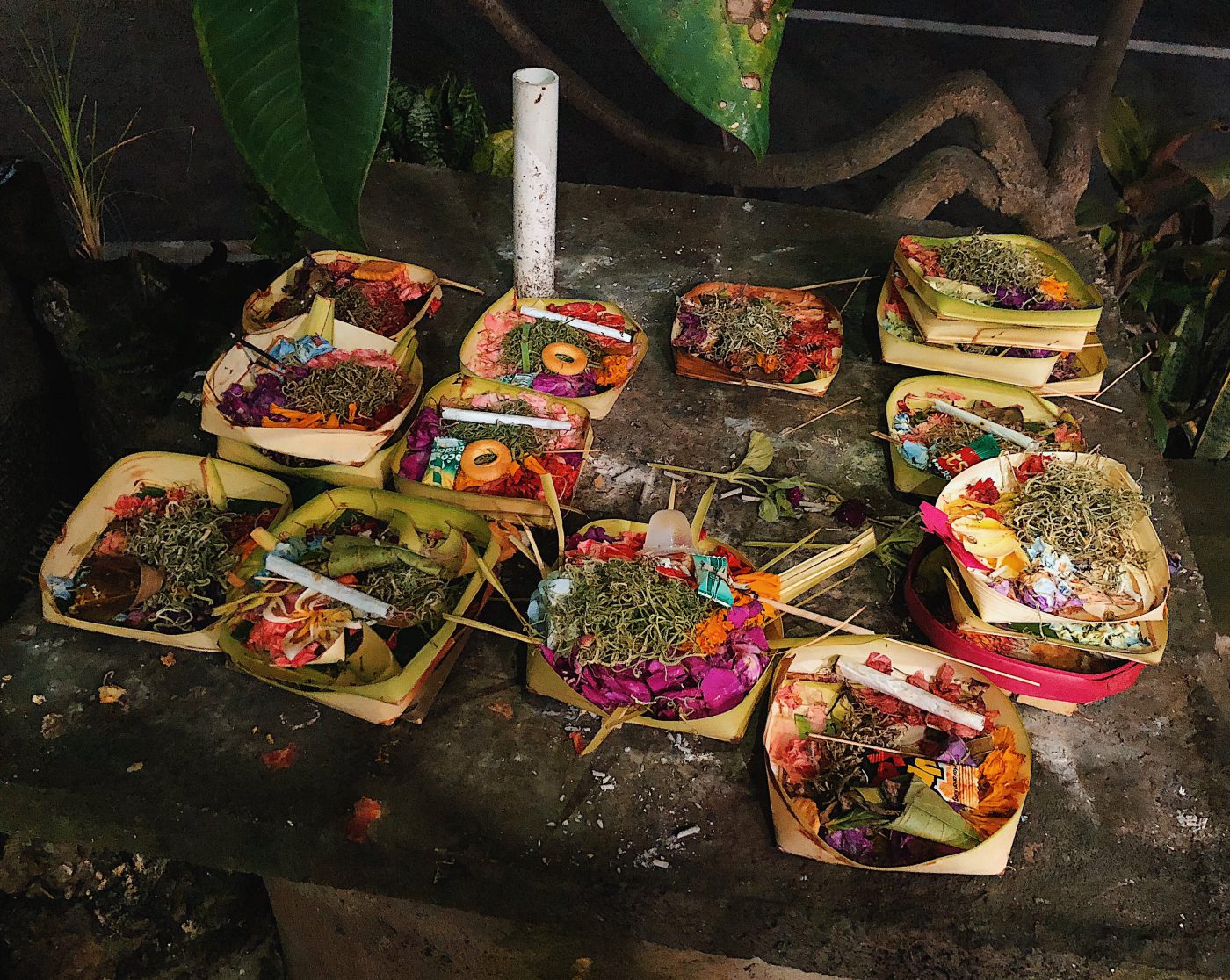 Canang Sari in Bali