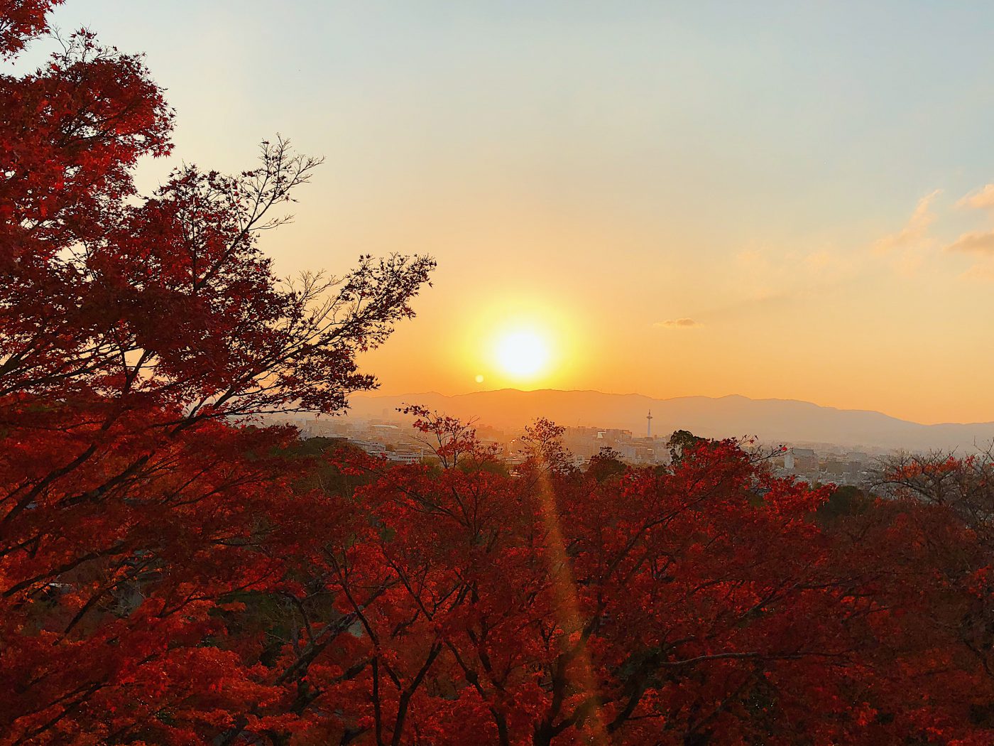 View of Kyoto from Kiyomizu-dera