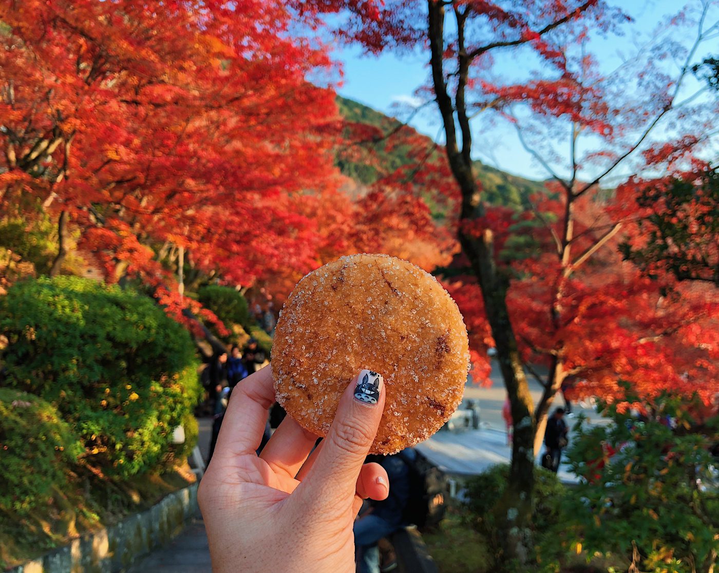 Zarame Senbei at Kiyomizu-dera