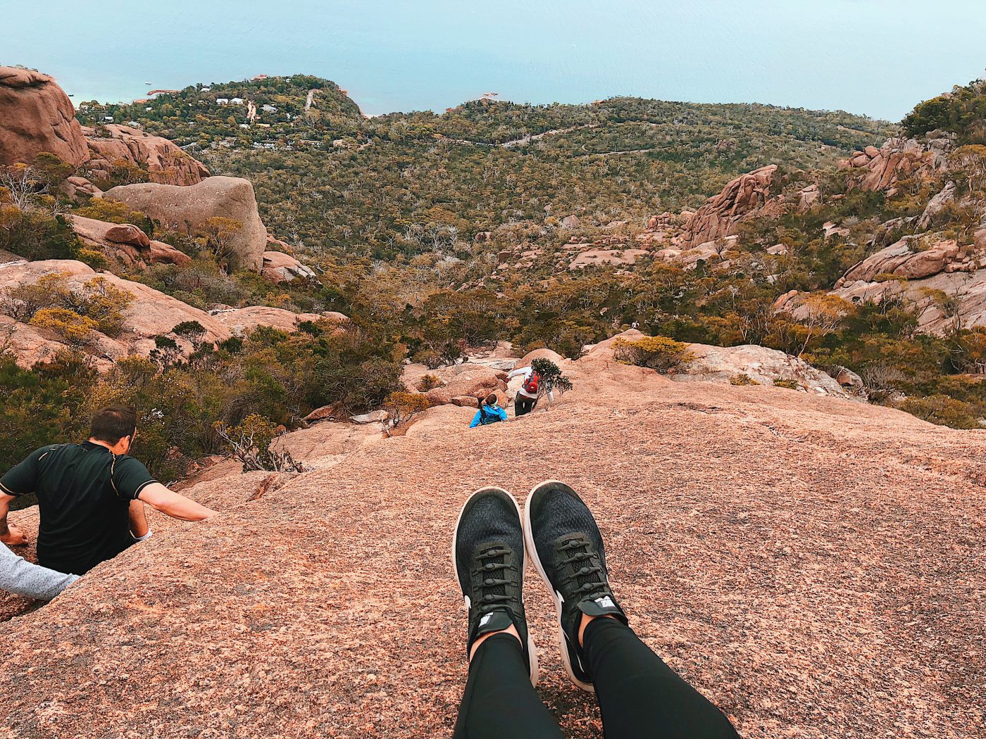 Super steep climb, albeit picturesque, at Mount Amos