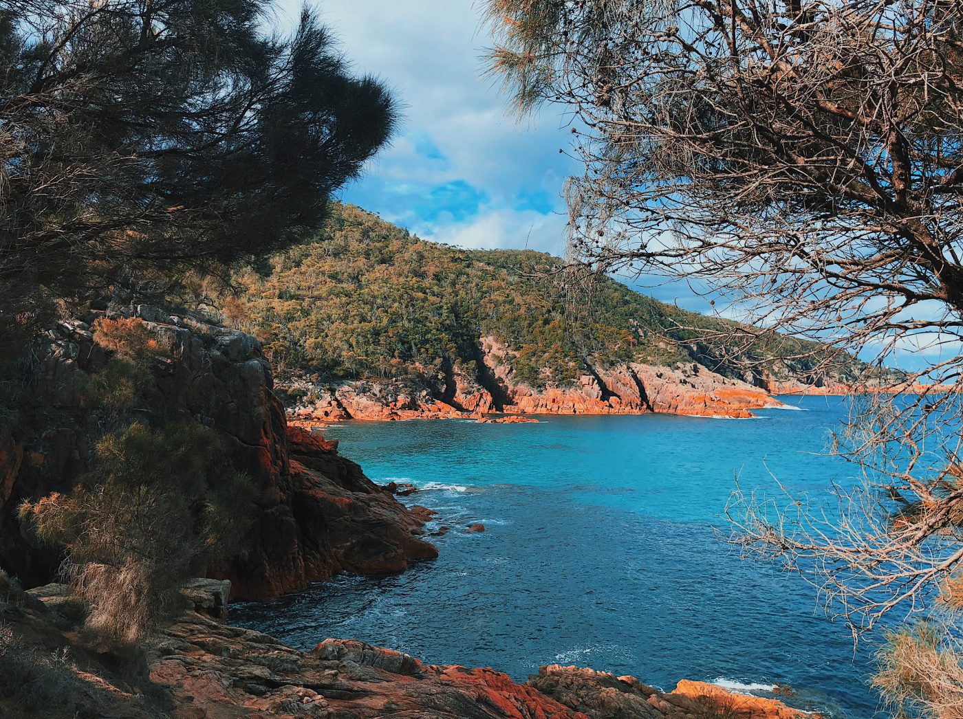 View from the walk down to Sleepy Beach