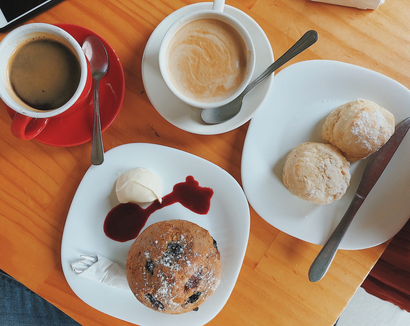 Morning Tea at Bruny Berry Farm