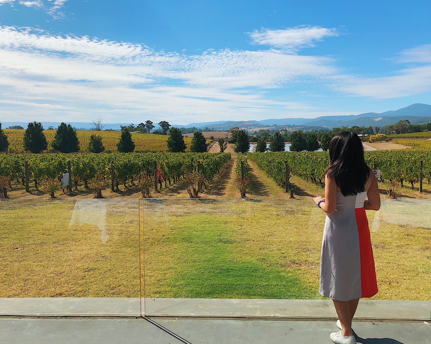 Overlooking Yarra Valley