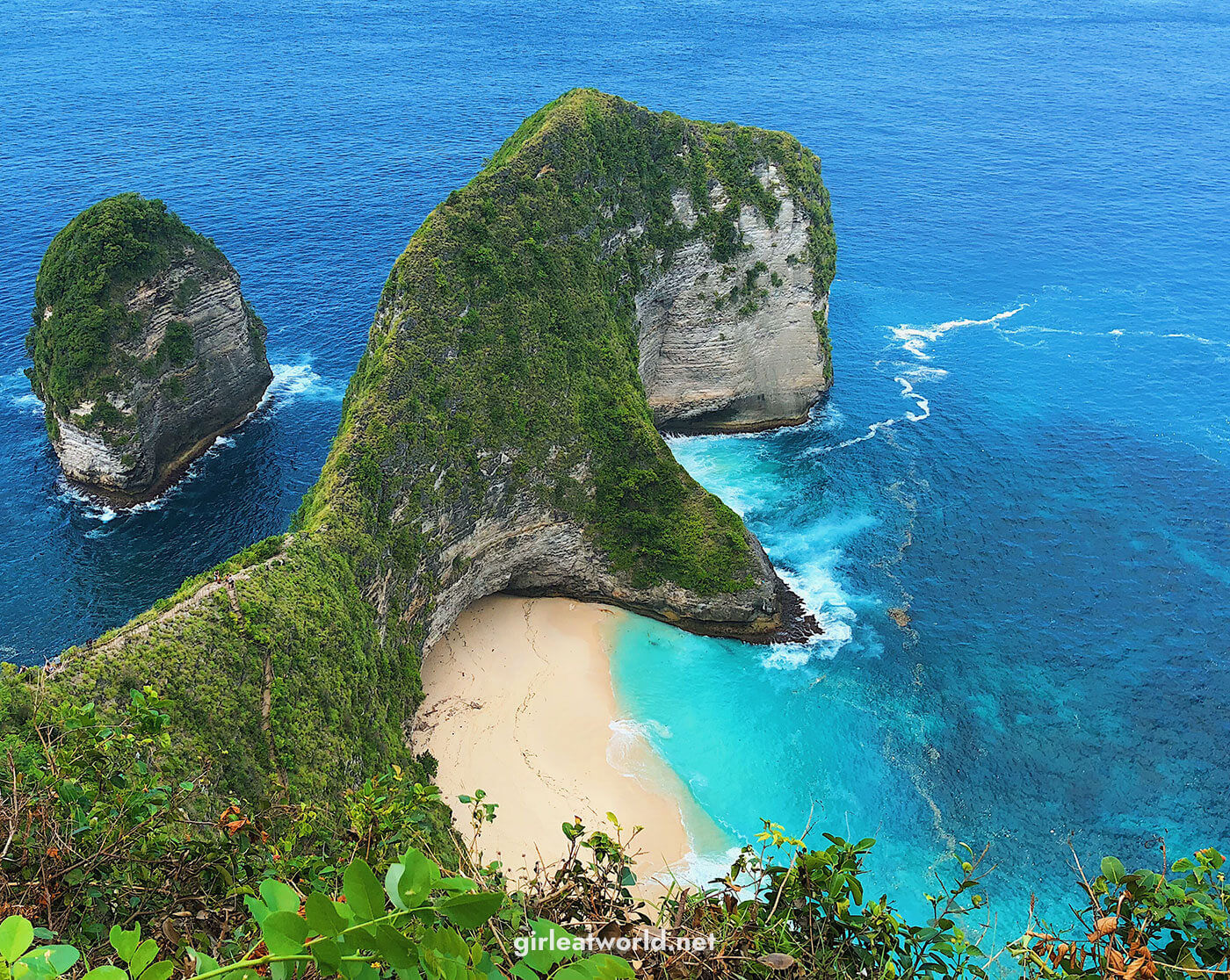 Nusa Penida - Kelingking Beach from the viewpoint above