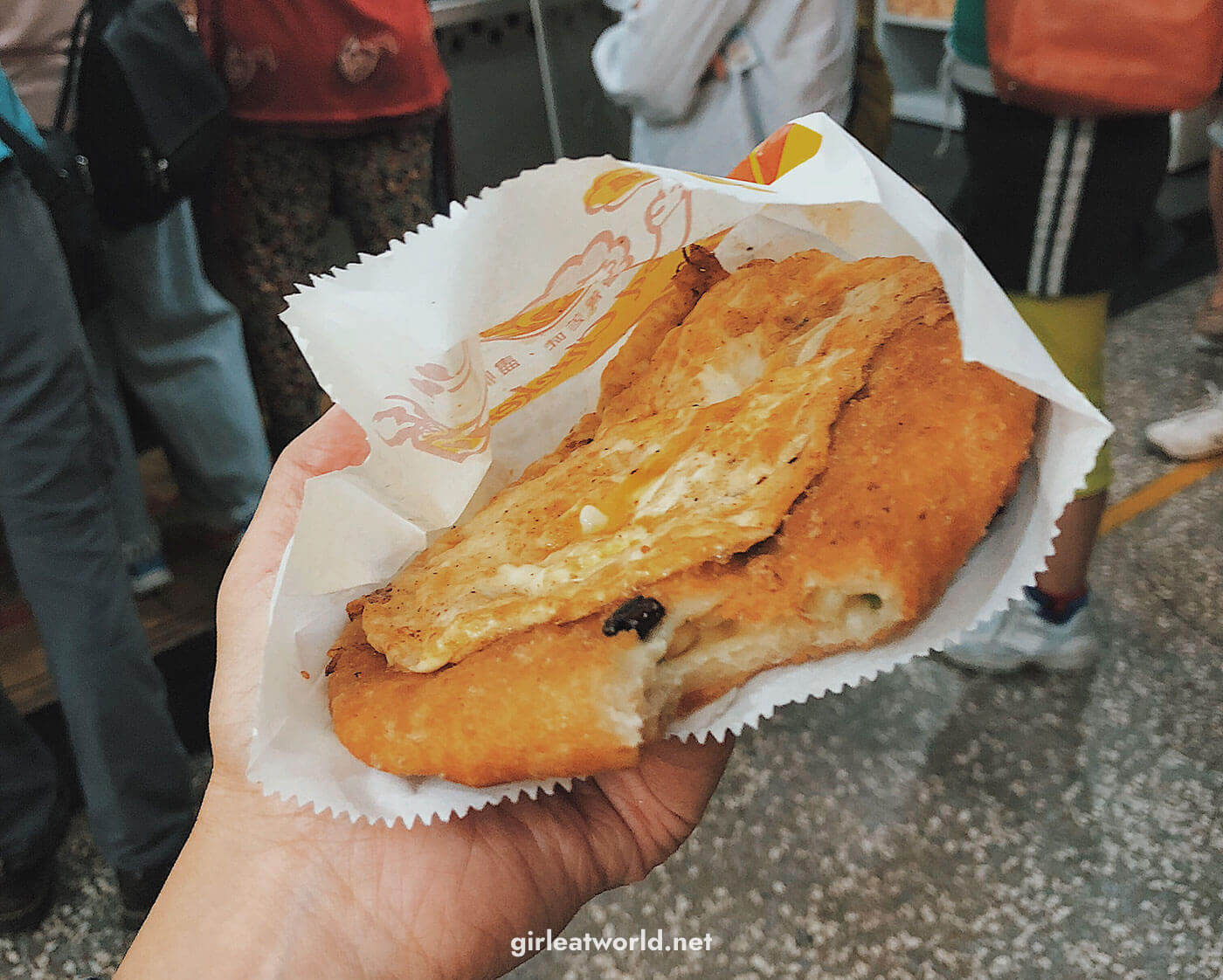 Taipei Food - Wenzhou Street Daikon Pancake