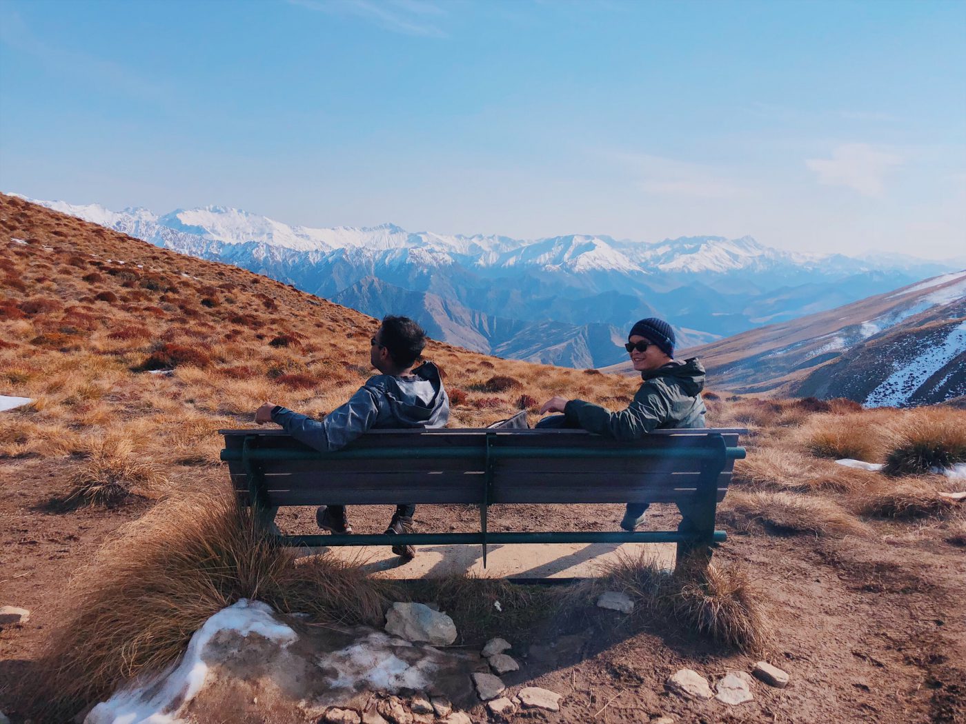 Ben Lomond Track - That bench at the Saddle