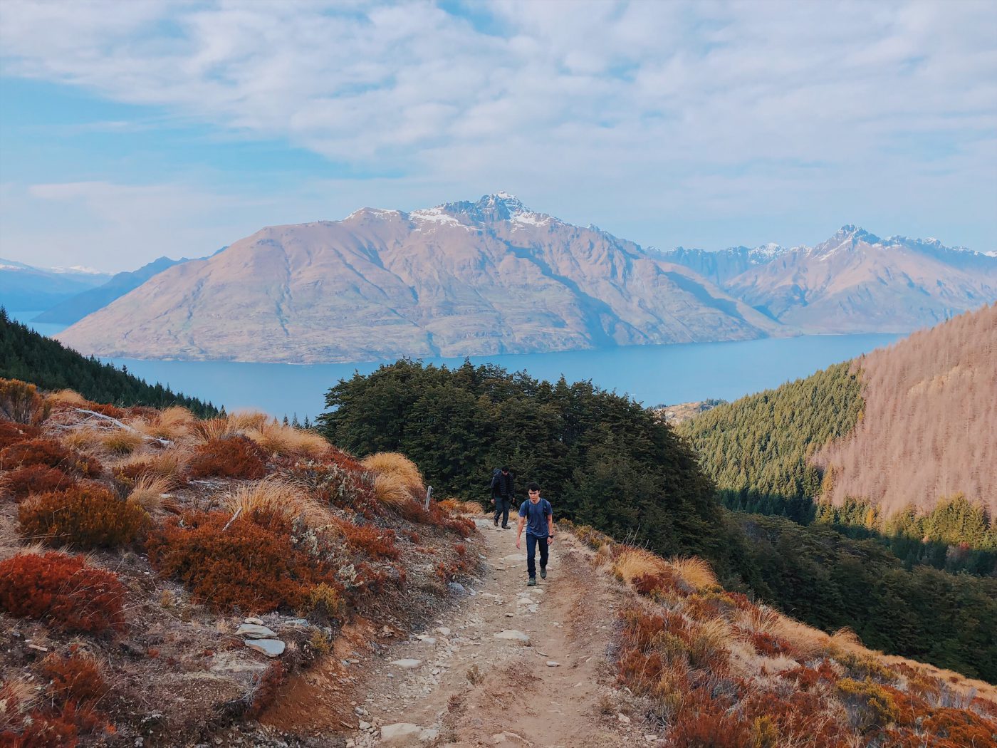 Ben Lomond Track - Scenic views of Lake Wakatipu