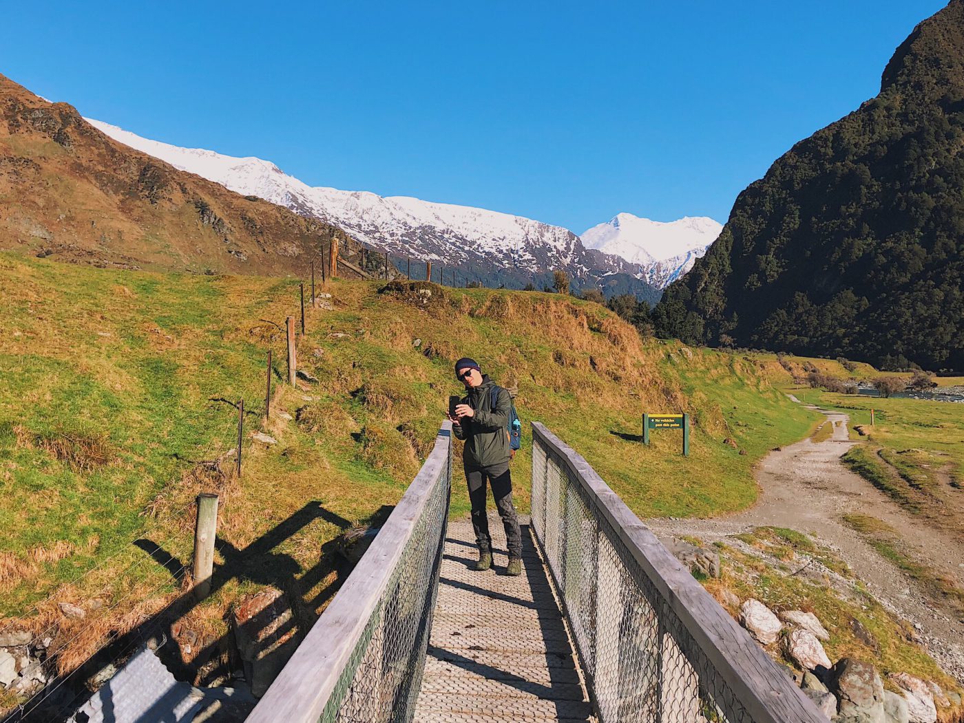 The beautiful Matukituki Valley