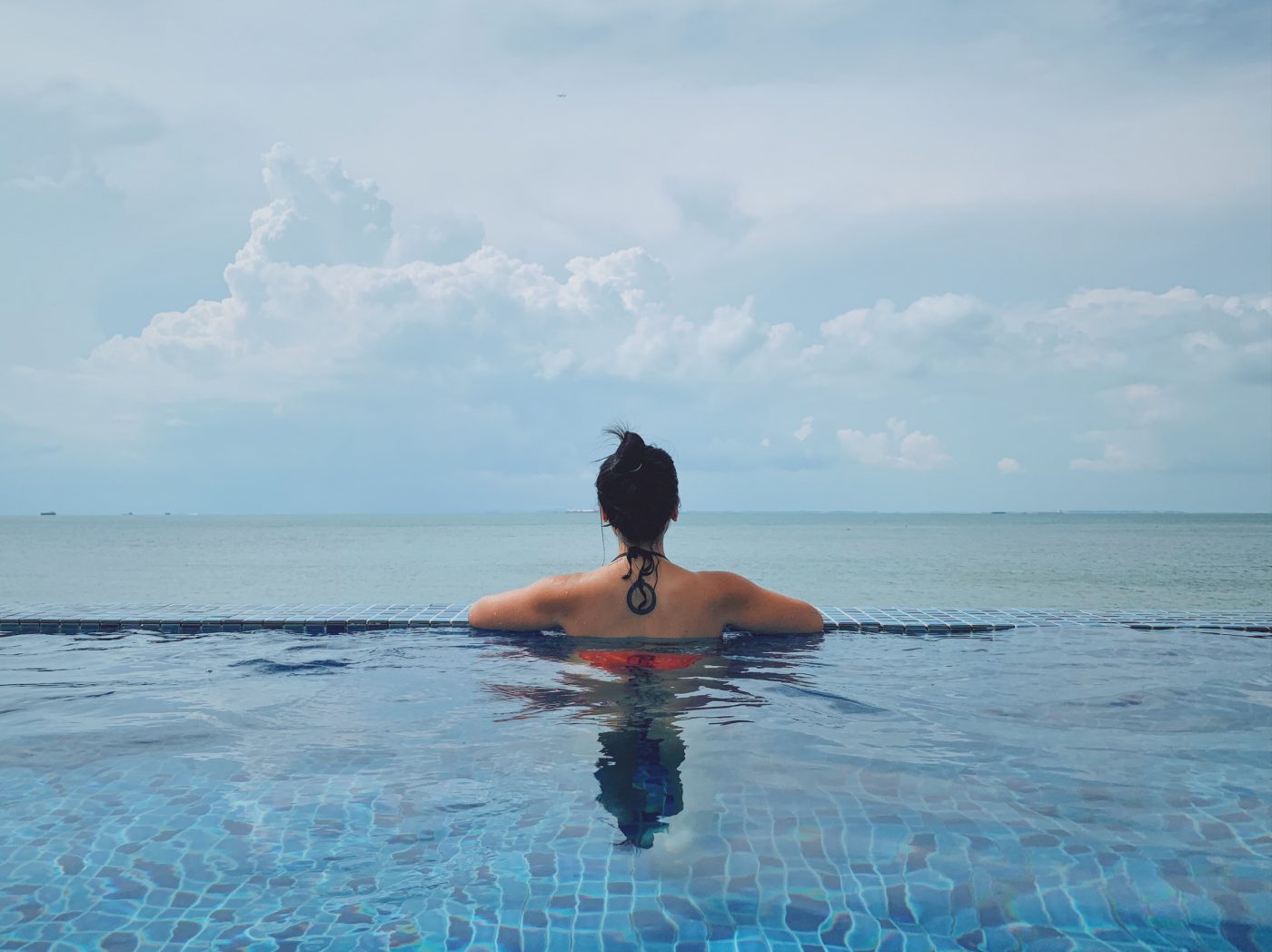 At the Infinity Pool of Montigo Resorts Nongsa