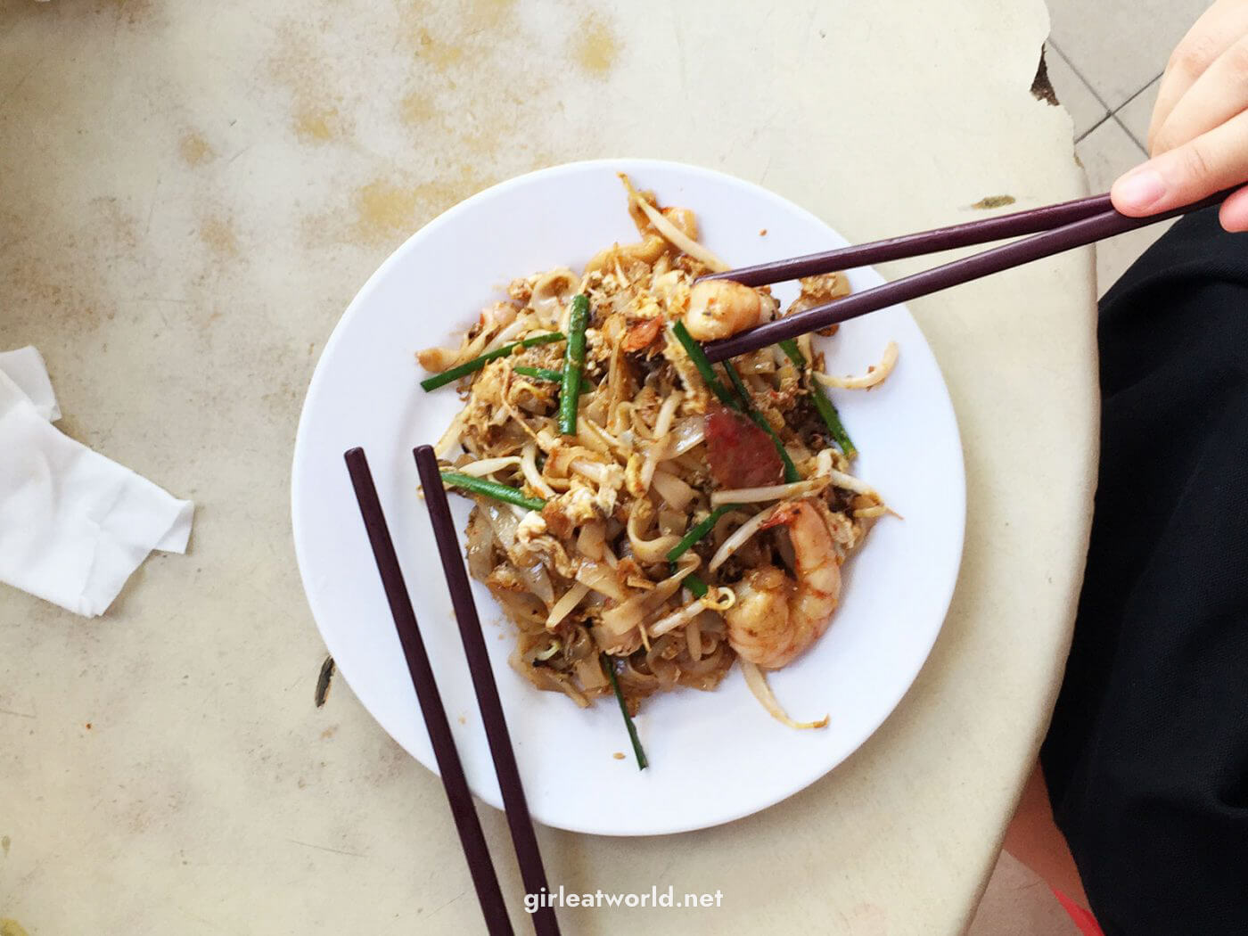 Penang Food Guide - Char Kway Teow at Lorong Selamat