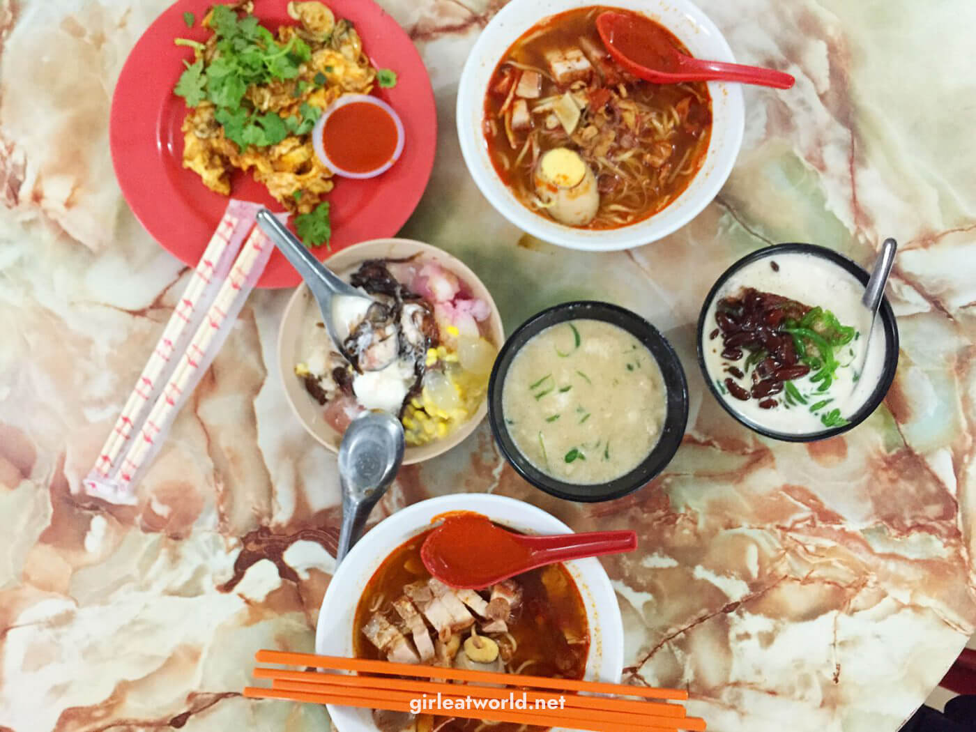 Penang Food Guide - Hokkien Prawn Mee at Lebuh Presgrave