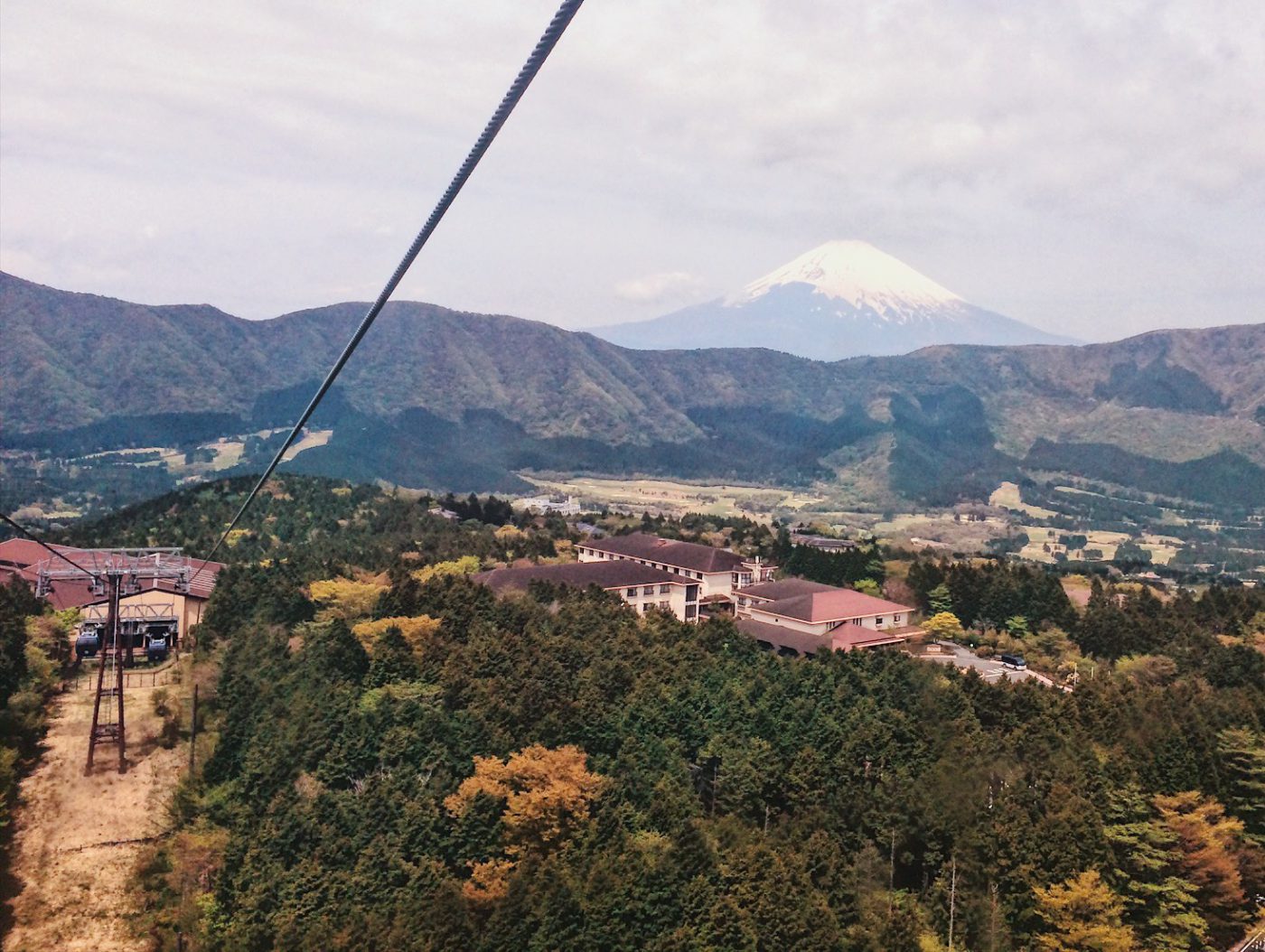 Mount Fuji from Hakone Ropeway