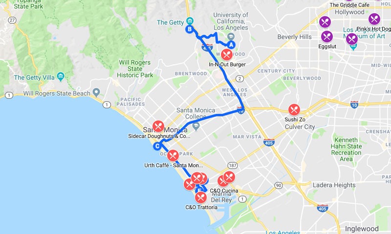 Los Angeles driving guide