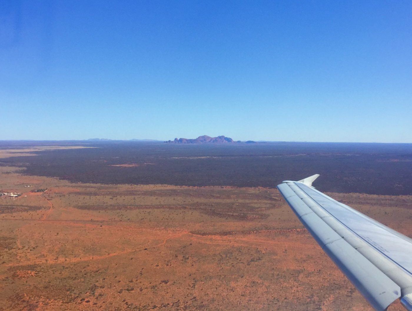 Kata Tjuta from above