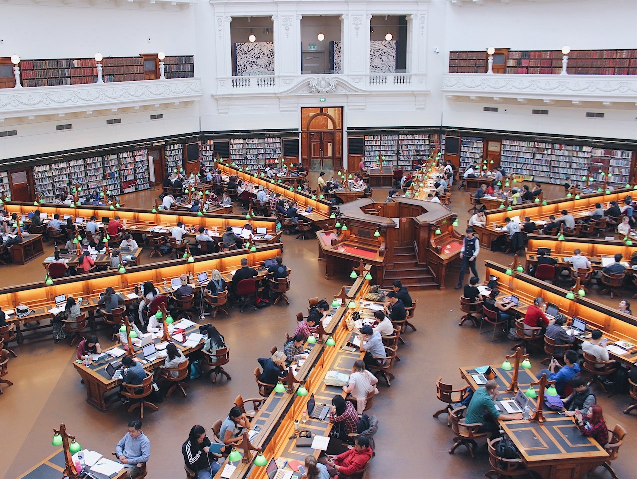 La Trobe Reading Room State Library Victoria