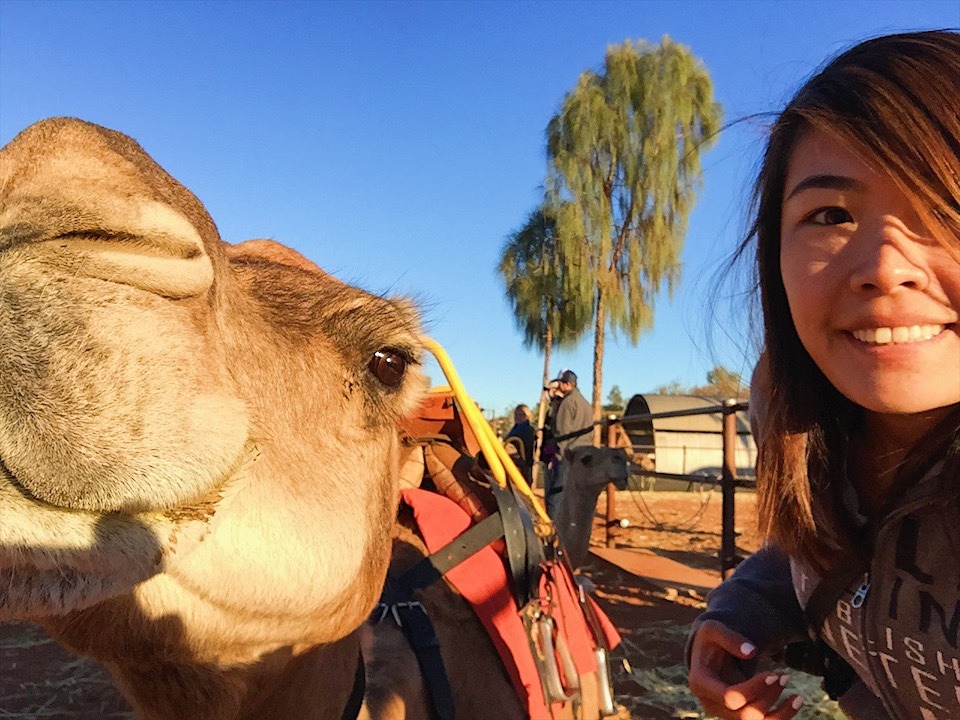 Selfie with my Camel!