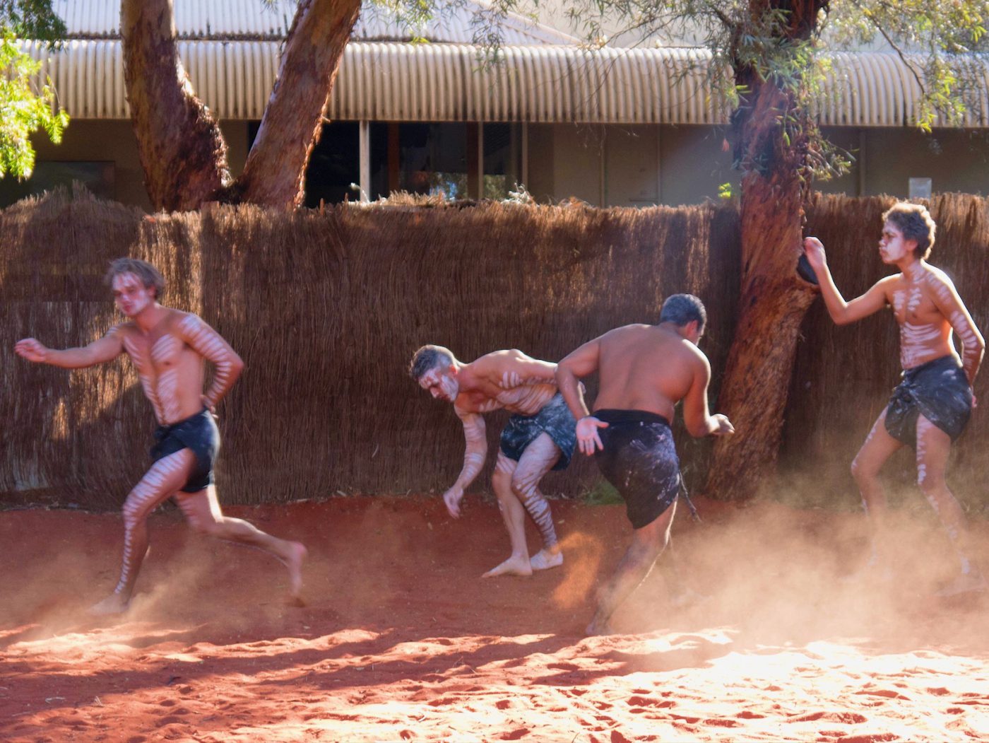 Aboriginal Dance Performance at Yulara Visitor Center