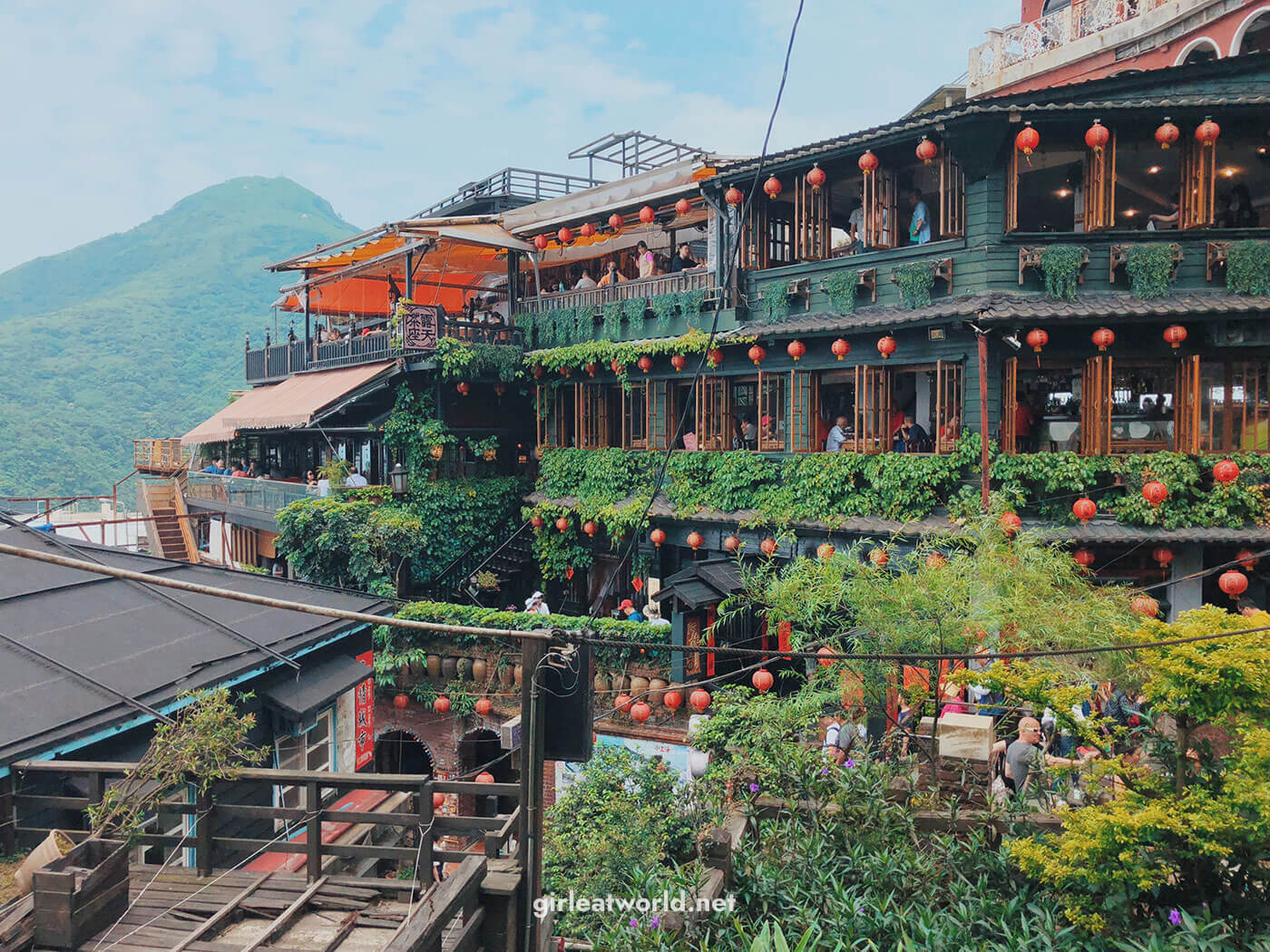 Jiufen Old Street - Teahouse