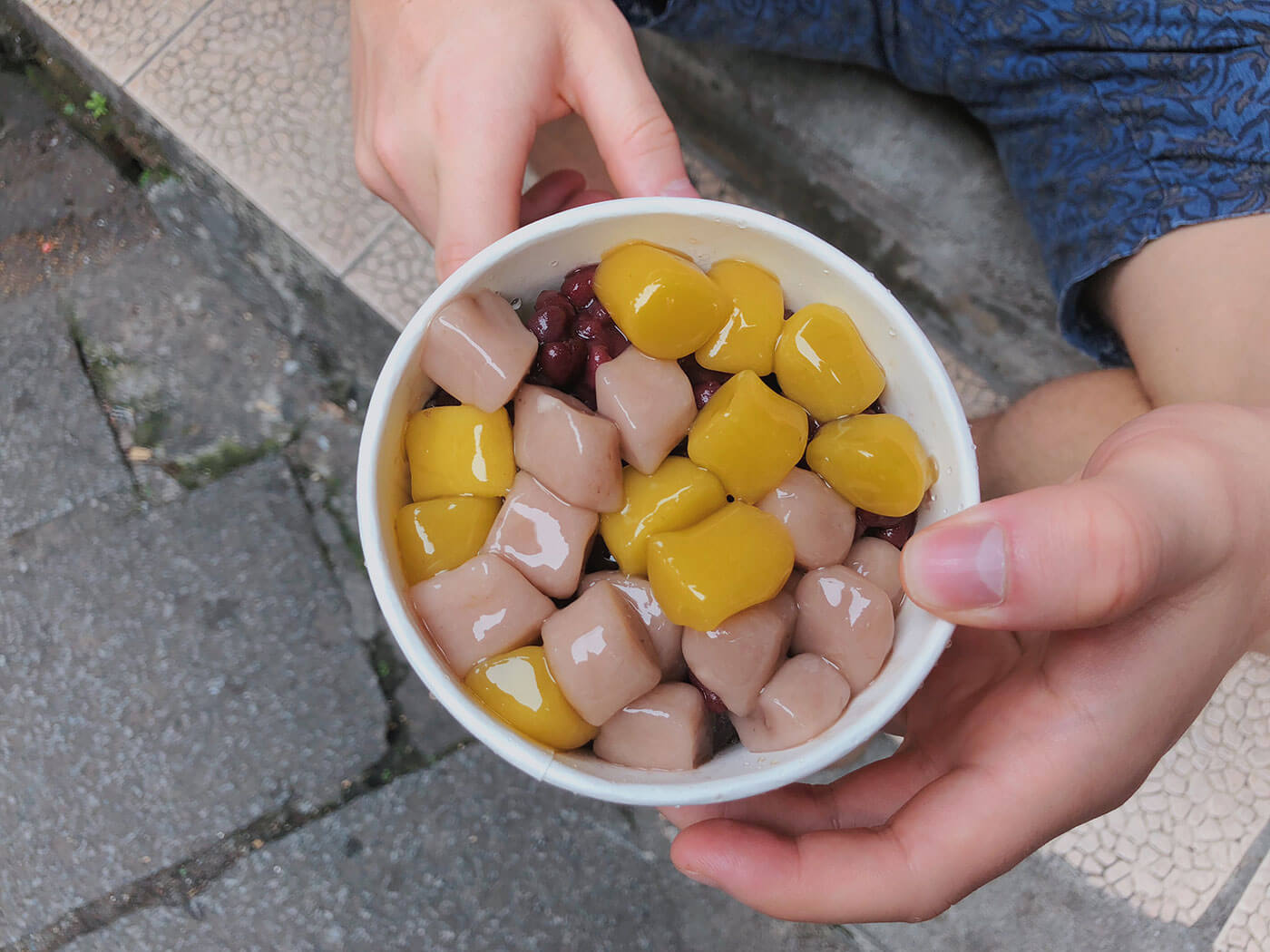 Jiufen Old Street - Taro Ball