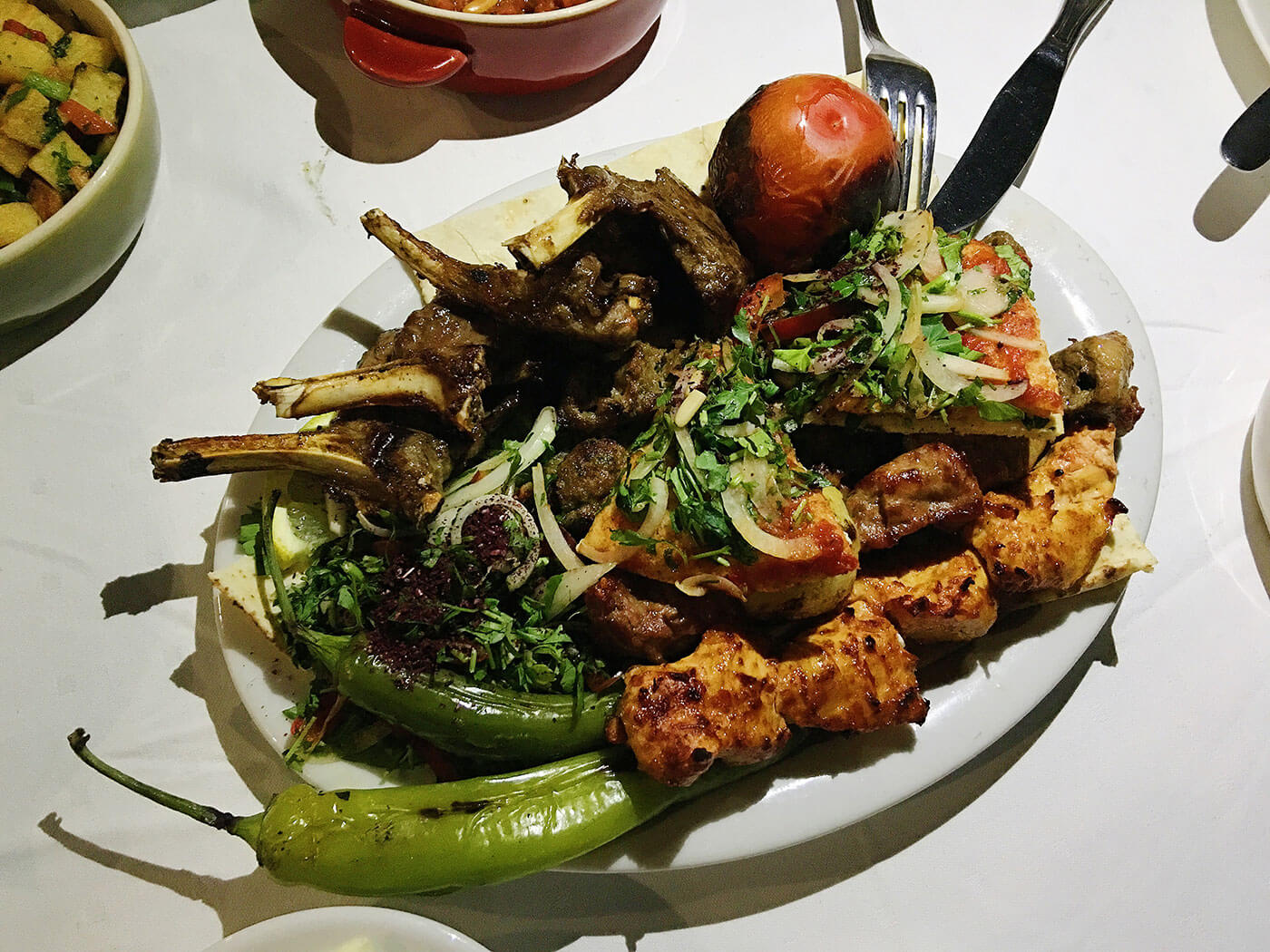 Mixed Grill Mains at Fakhreldin