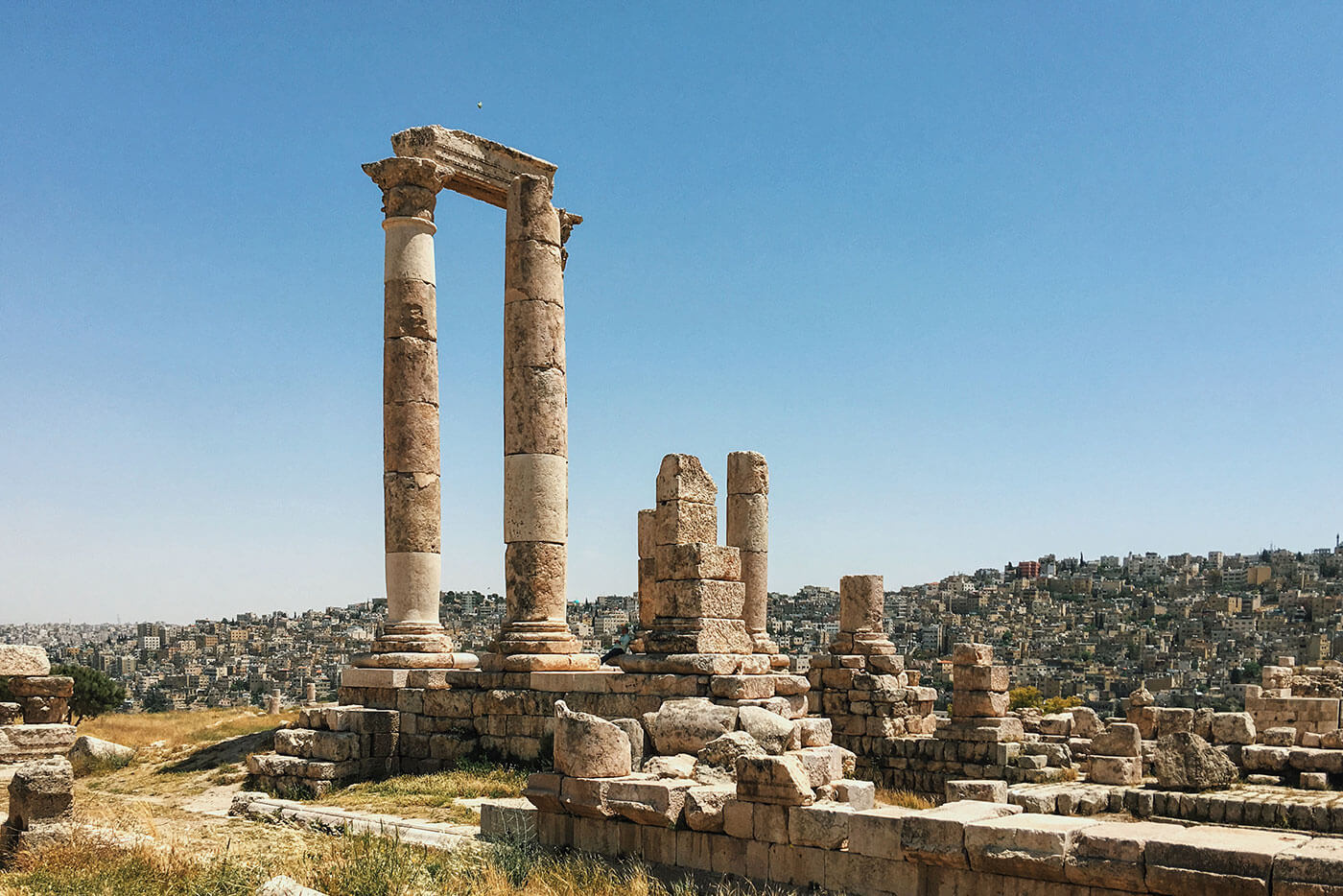 Temple of Hercules at Amman Citadel