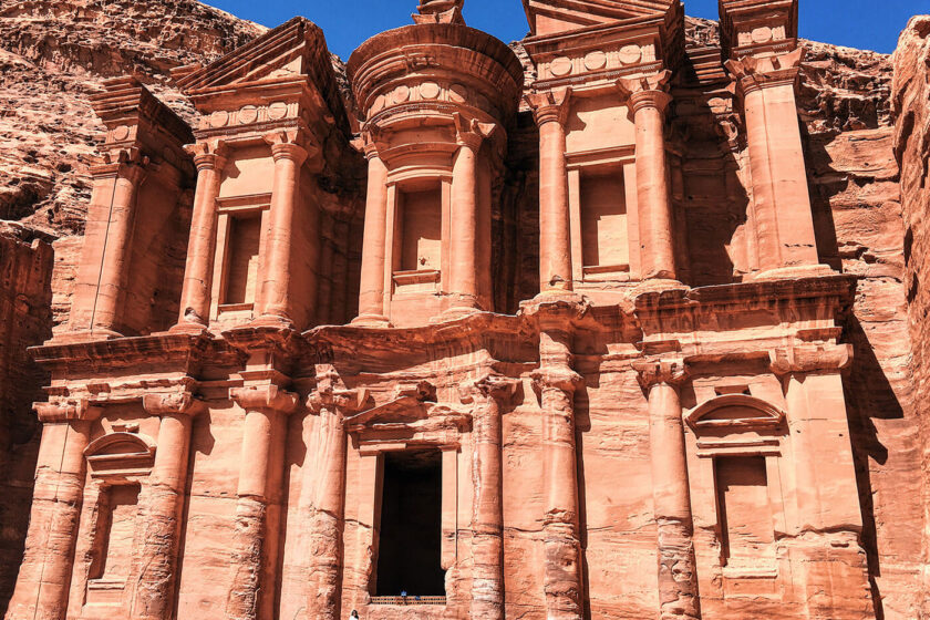 The Monastery at Petra Jordan