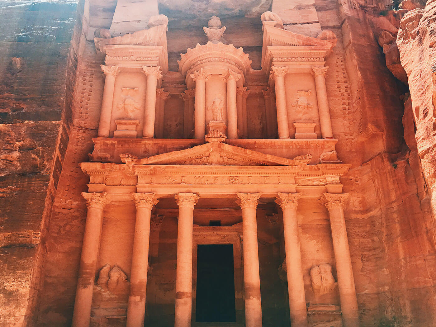One of my bucket list: The Treasury at Petra