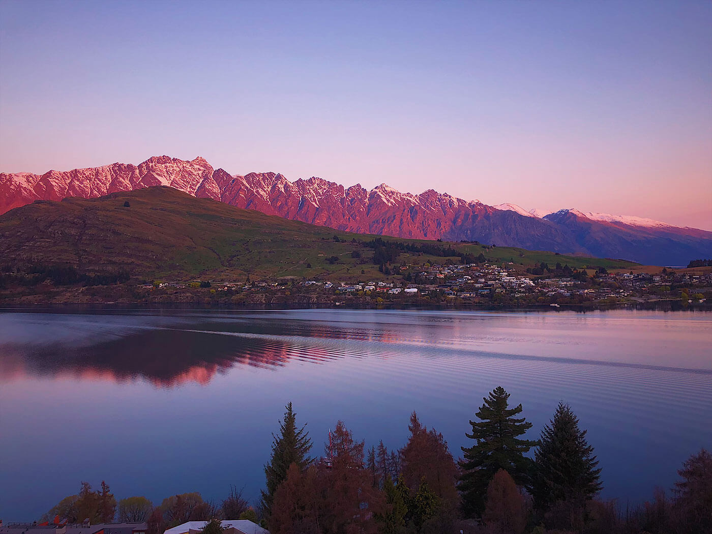 View of Lake Wakatipu from Queenstown - 10-Day New Zealand South Island Road Trip Itinerary