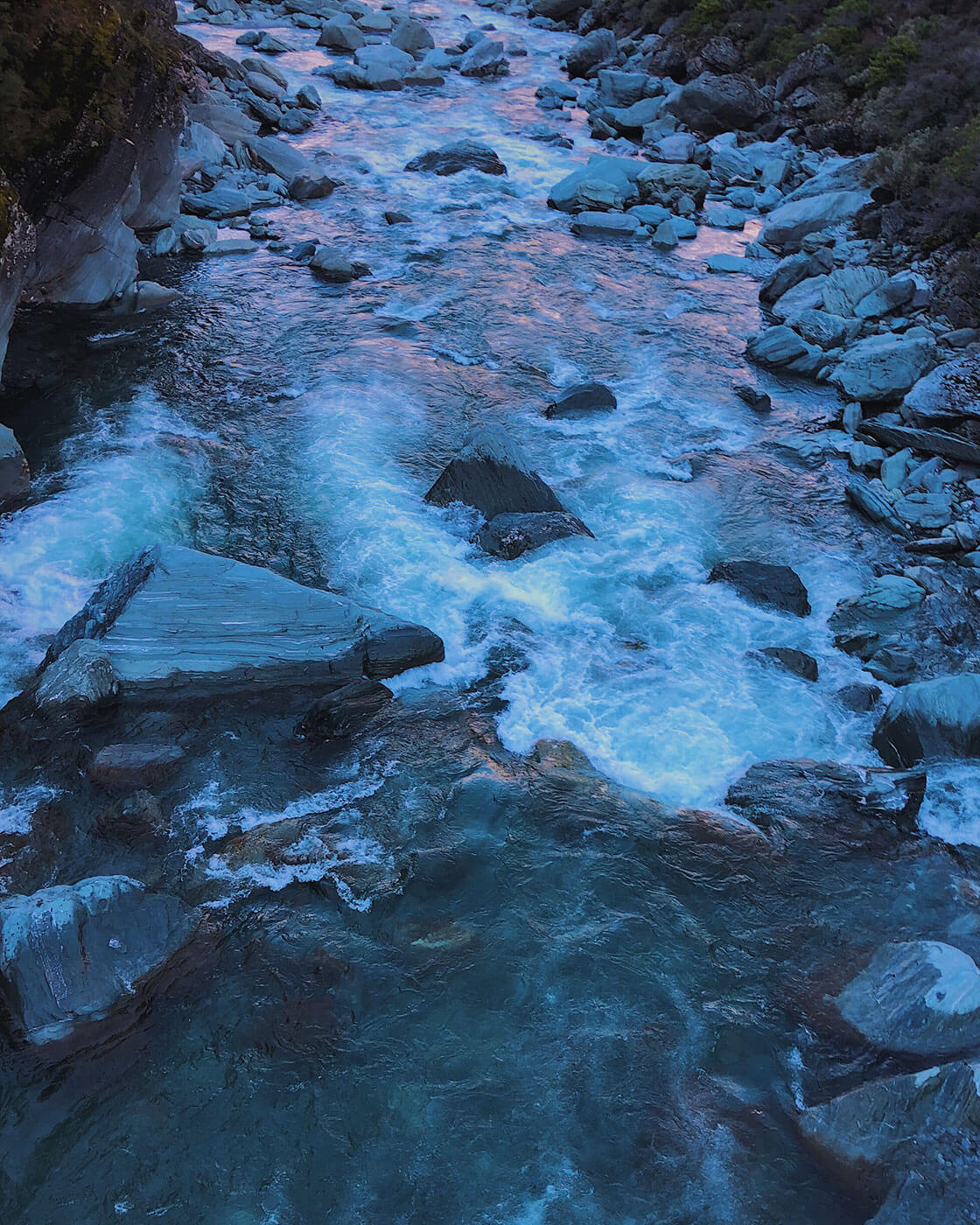 Rob Roy Glacier Track: Matukituki River