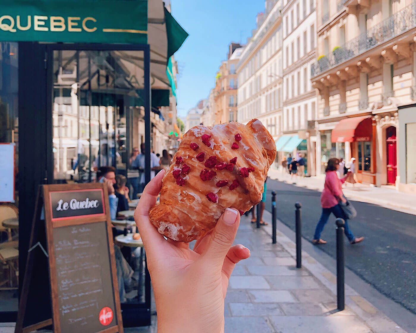 Ispahan Croissant from Pierre Herme