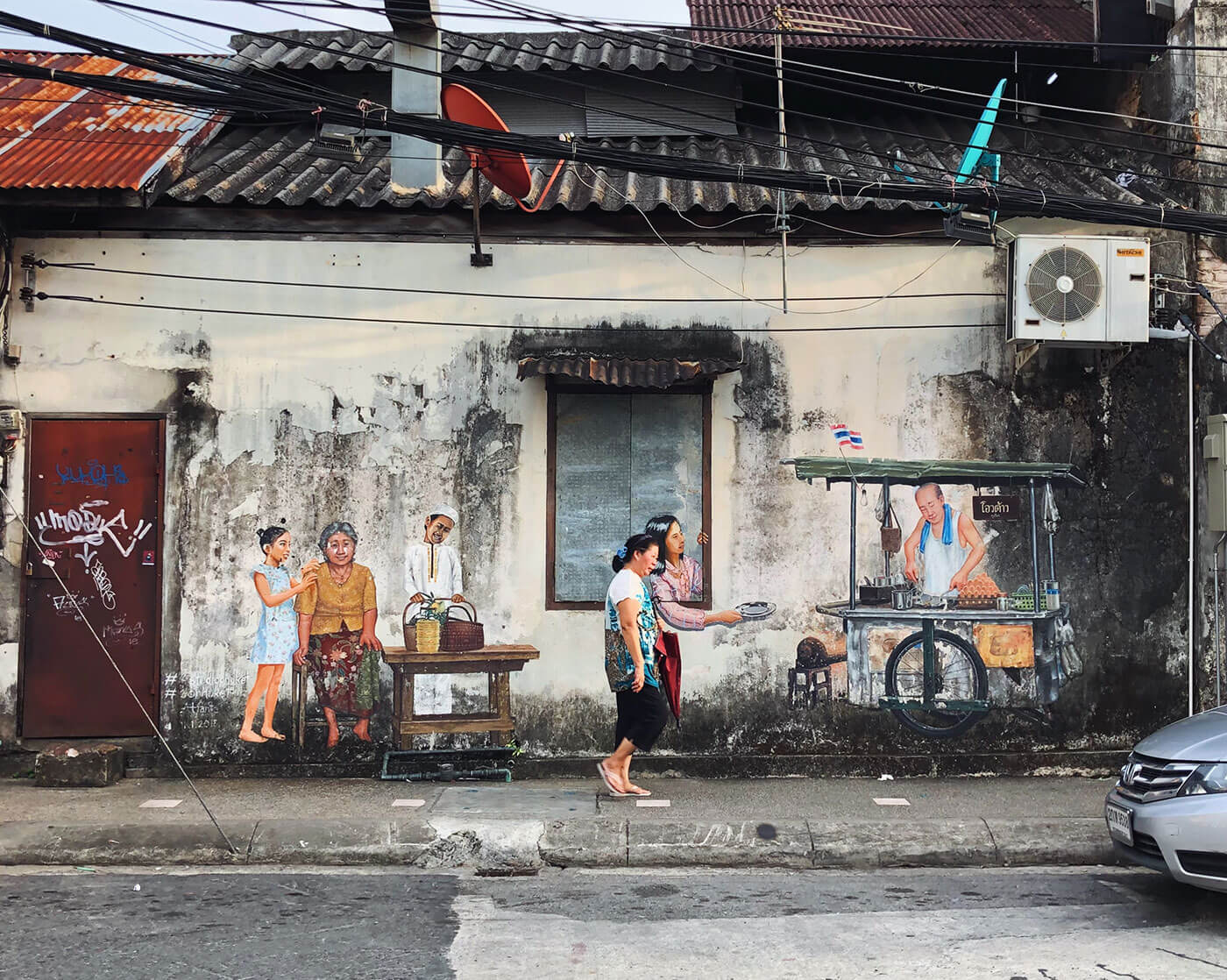 Murals in Old Phuket Town