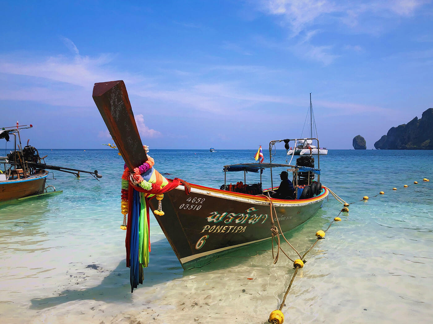 Monkey Bay on Phi Phi Island