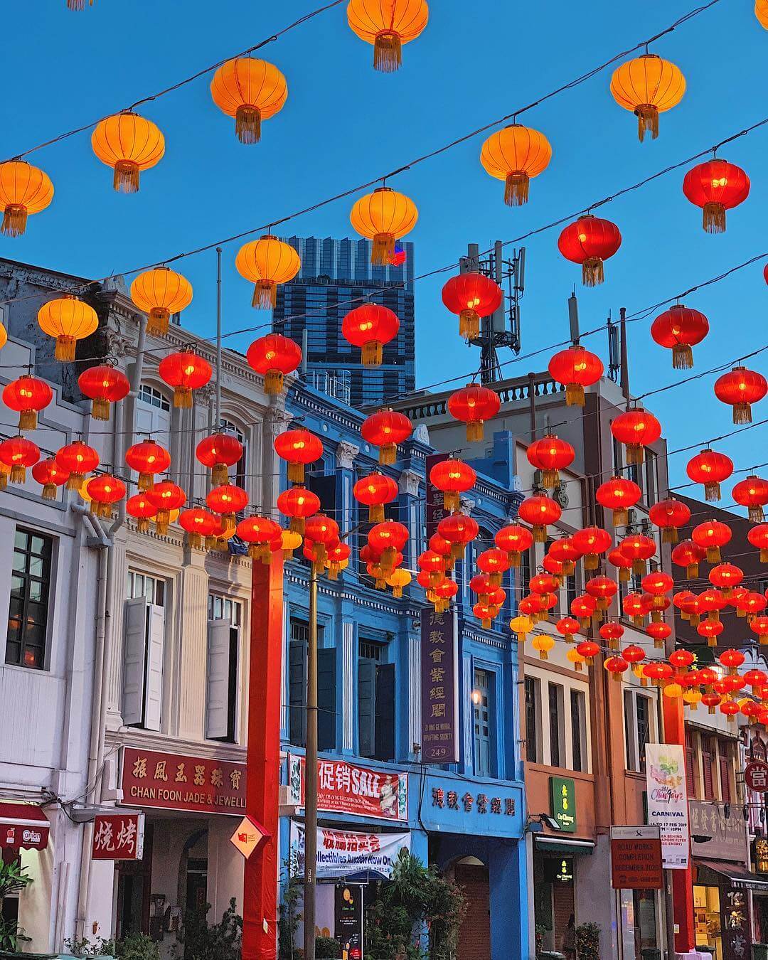 Chinatown in Singapore