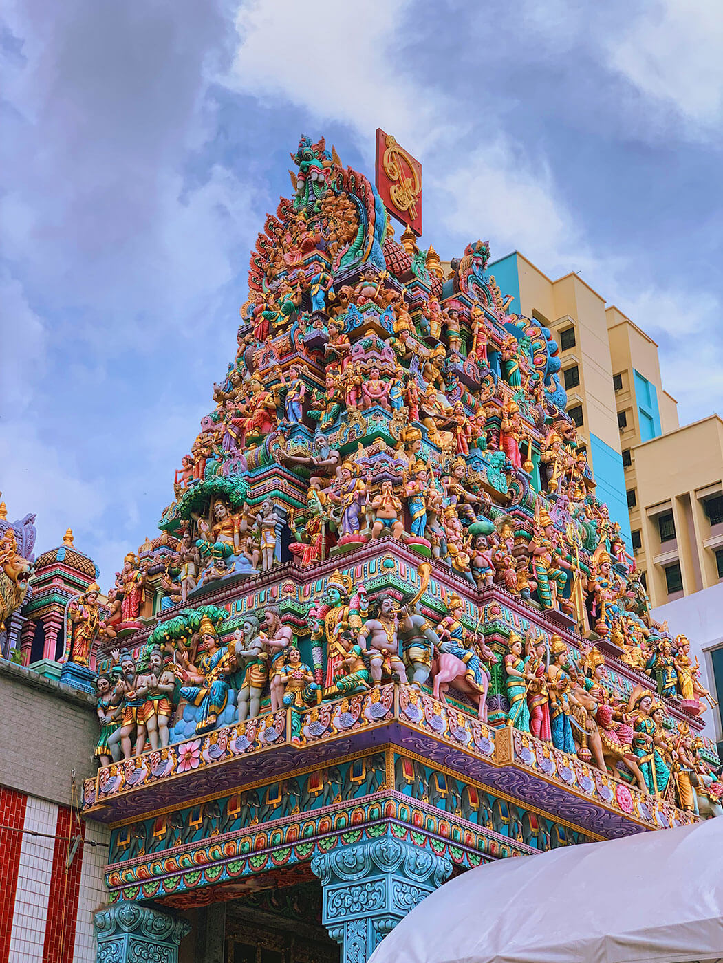 Sri Veeramakaliamman Temple in Little India, Singapore