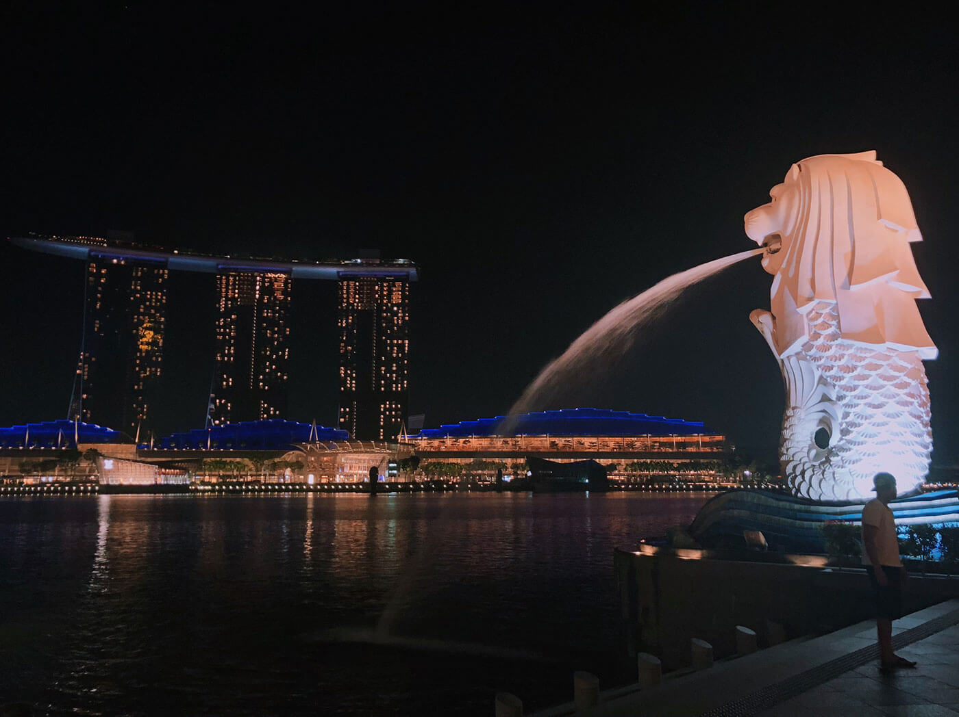 Merlion Statue in Singapore